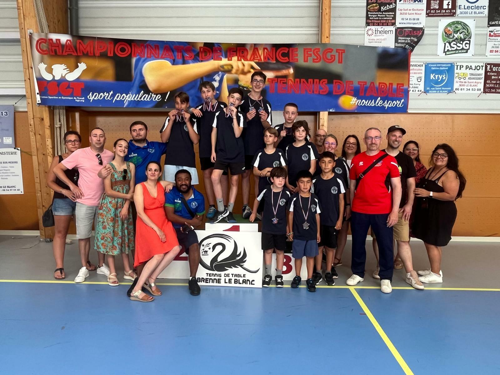 Championnat FSGT jeunes à Le Blanc