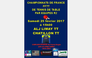 Championnat de France R2: ALJ Limay contre CHATILLON