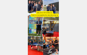 Patrice Vice-champion de france