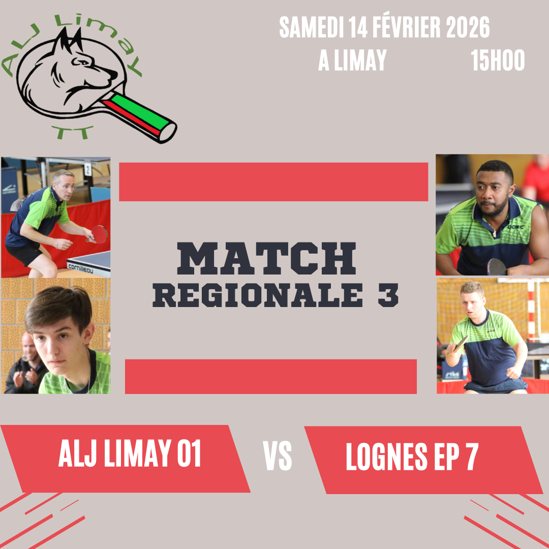 2 éme journée R3 phase 2 : LIMAY 1		-		LOGNES EP 07