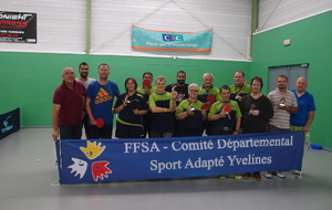 Tournoi de Tennis de Table pour les résidents à handicapes 2018