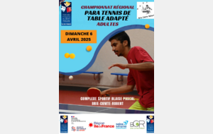 Championnat regional PARA tennis de table