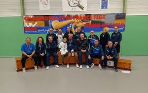 Championnat de france FSGT Vétérans à LIMAY : 12 médailles