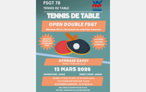 Tournoi double Porcheville