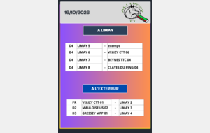 3eme journee 2026/2027 phase 1