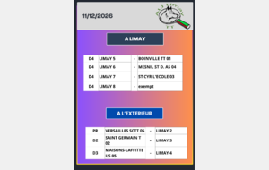 7eme journee 2026/2027 phase 1