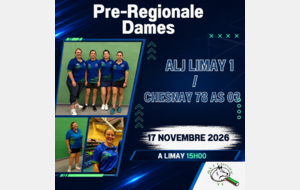 Filles : 5eme journee 2026/2027 phase 1