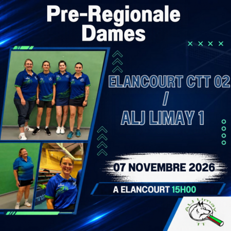 Filles : 4eme journee 2026/2027 phase 1