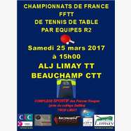 ALJ Limay Tennis de Table rencontres du 24 et 25 mars 2017