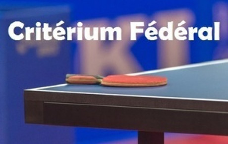 Modification du règlement du critérium fédéral