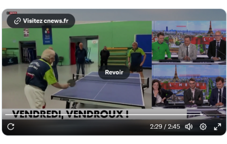 Cnews avec Jacques Vendroux à Limay