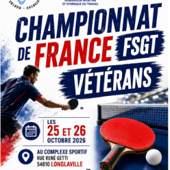 Fédéraux Vétérans Longlaville 2026