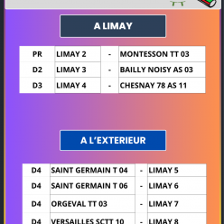 6eme journee 2026/2027 phase 1