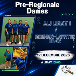 Filles : 7eme journee 2026/2027 phase 1