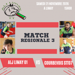 R3 : 5eme journee 2026/2027 phase 1