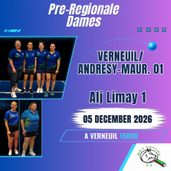 Filles : 6eme journee 2026/2027 phase 1